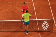 The duo pictured at the 2022 French Open